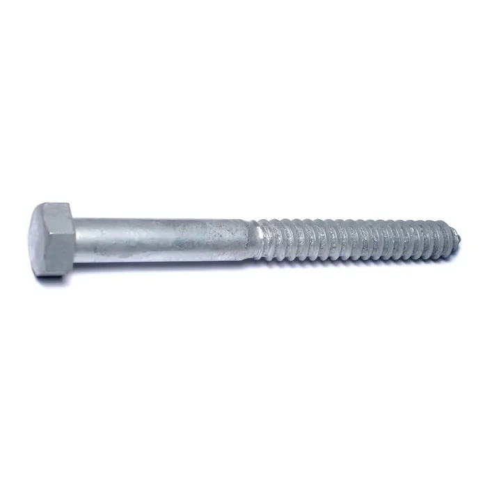 3/4″ x 8″ Hot Dip Galvanized Steel Hex Head Lag Screws