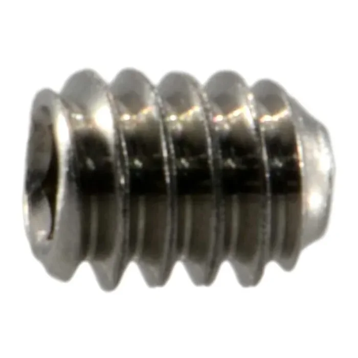 3-48 x 1/8″ 18-8 Stainless Steel Coarse Thread Hex Socket Headless Set Screws