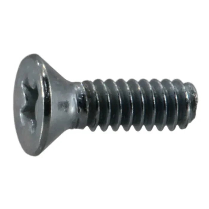 3-48 x 5/16″ Zinc Plated Steel Coarse Thread Phillips Flat Head Machine Screws