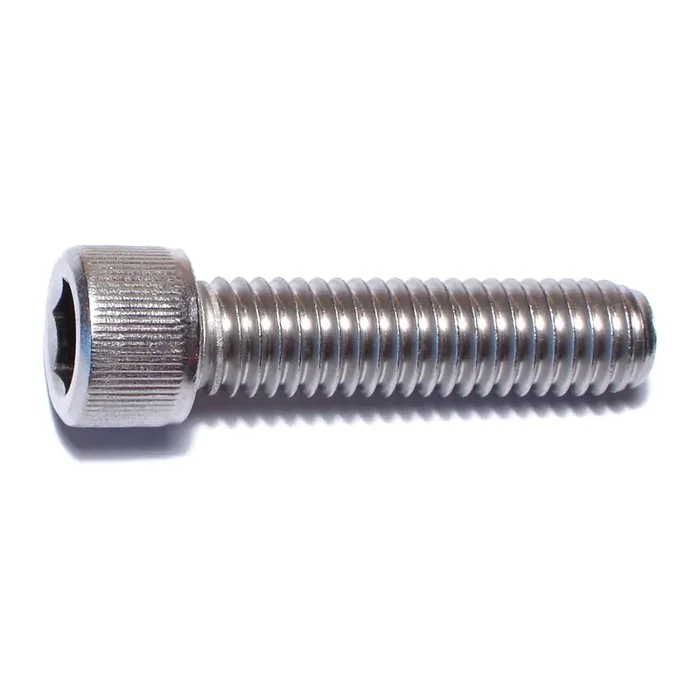 3/8″-16 x 1-1/2″ 18-8 Stainless Steel Coarse Thread Socket Cap Screws
