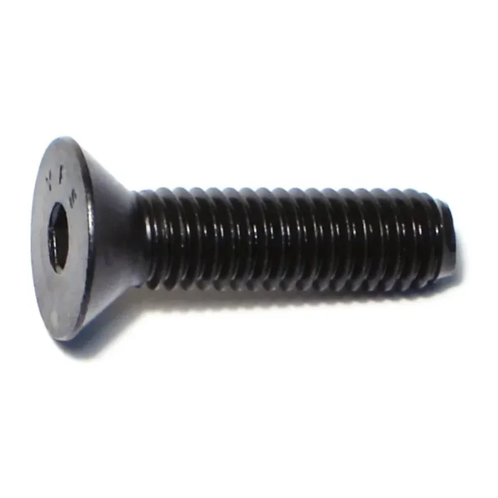 3/8″-16 x 1-1/2″ Plain Steel Coarse Thread Flat Head Socket Cap Screws