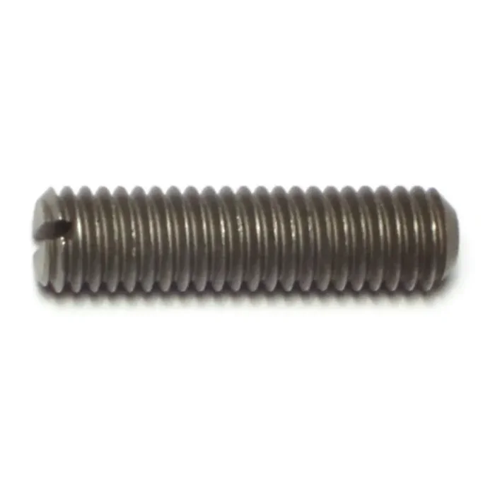 3/8″-16 x 1-1/2″ Steel Coarse Thread Slotted Headless Set Screws