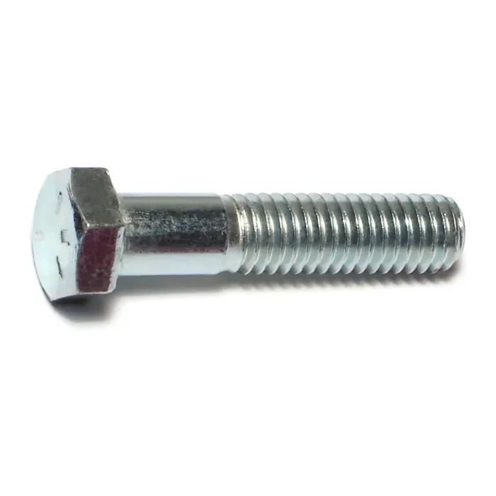 3/8″-16 x 1-3/4″ Zinc Plated Grade 5 Steel Coarse Thread Hex Cap Screws