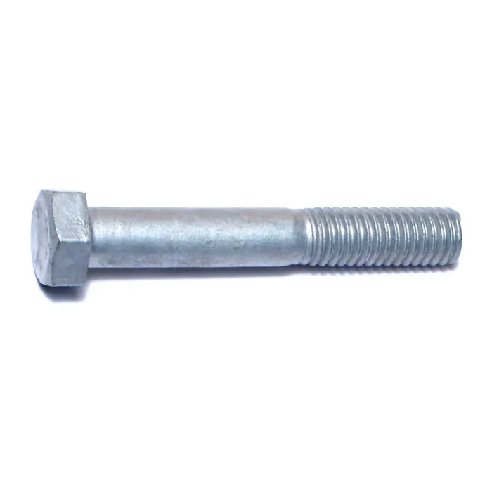3/8″-16 x 2-1/2″ Hot Dip Galvanized Steel Coarse Thread Hex Cap Screws