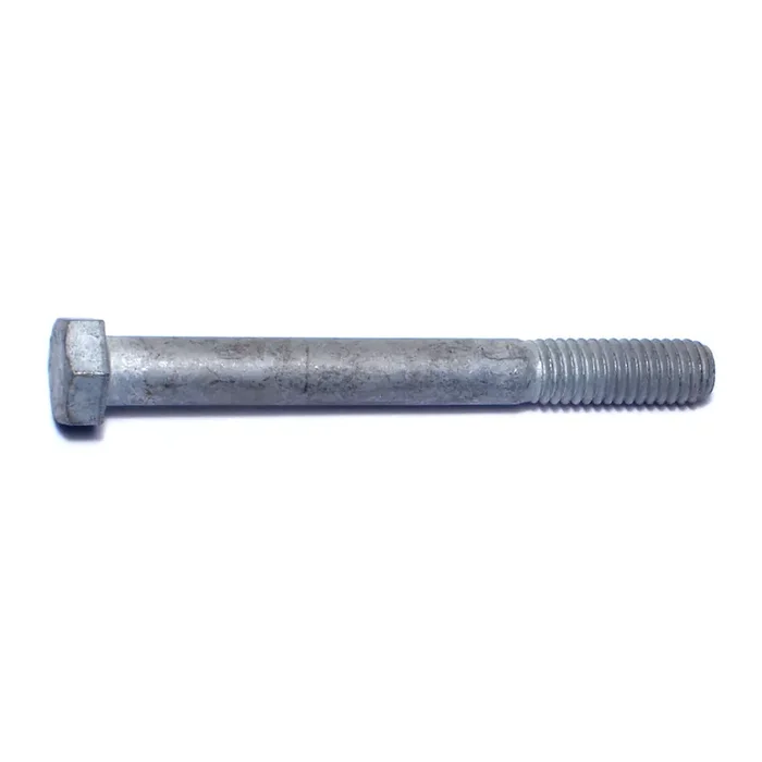 3/8″-16 x 3-1/2″ Hot Dip Galvanized Steel Coarse Thread Hex Cap Screws