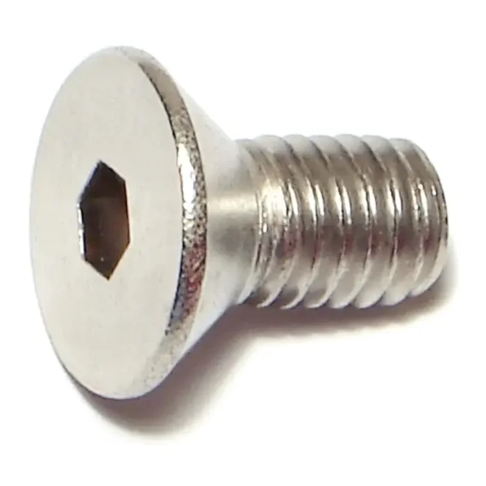 3/8″-16 x 3/4″ 18-8 Stainless Steel Coarse Thread Flat Head Socket Cap Screws