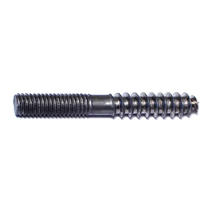 3/8″-16 x 3″ Plain Steel Coarse Thread Hanger Bolts