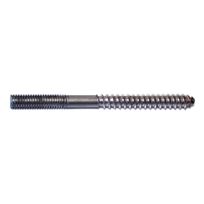 3/8″-16 x 5″ Plain Steel Coarse Thread Hanger Bolts
