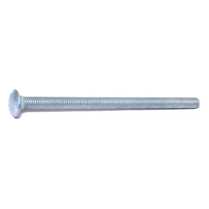 3/8″-16 x 6-1/2″ Hot Dip Galvanized Grade 2 / A307 Steel Coarse Thread Carriage Bolts