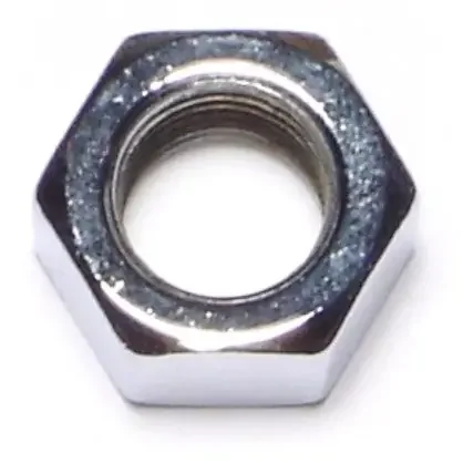 3/8″-24 Chrome Plated Grade 5 Steel Fine Thread Hex Nuts