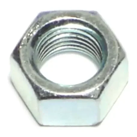 3/8″-24 Plain Steel Fine Thread Left Hand Hex Nuts