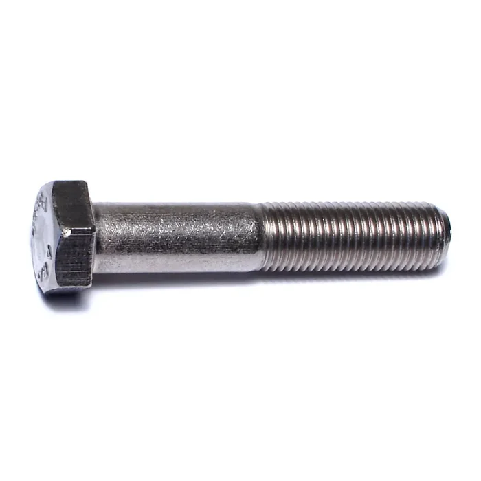 3/8″-24 x 2″ 18-8 Stainless Steel Fine Thread Hex Cap Screws