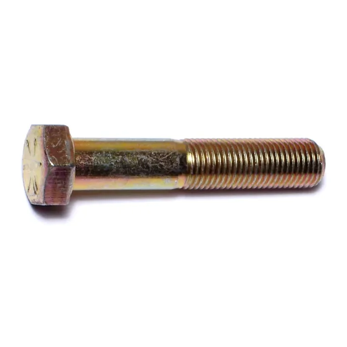 3/8″-24 x 2″ Zinc Plated Grade 8 Steel Fine Thread Hex Cap Screws
