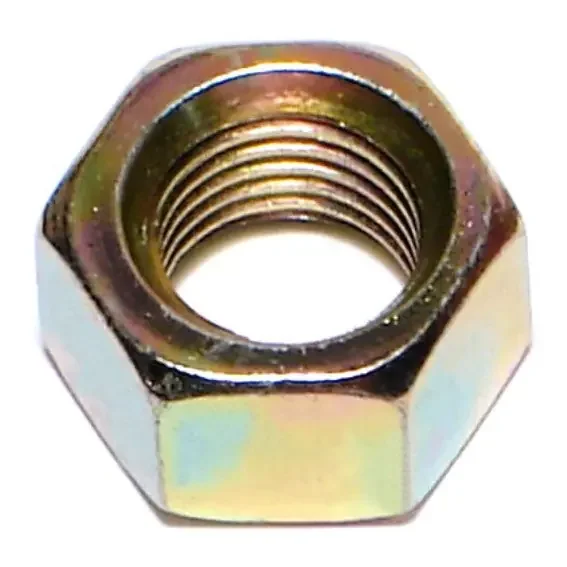 3/8″-24 Zinc Plated Grade 8 Steel Fine Thread Hex Nuts