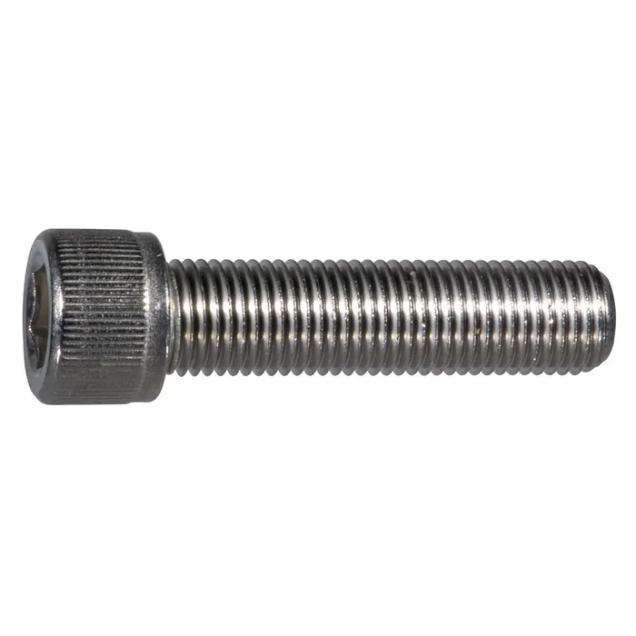 3/8″ x 1-1/2″ Stainless Steel Fine Thread Knurled Head Hex Socket Cap Screw