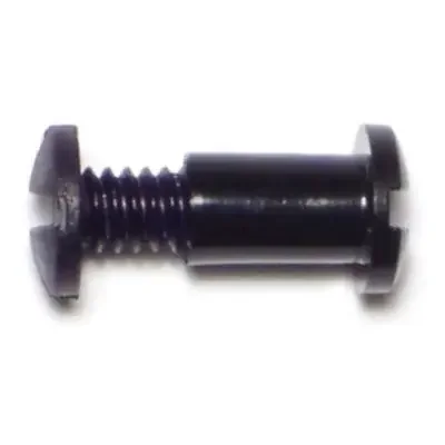 3/8″ x 25/64″ Black Plastic Posts with Screws