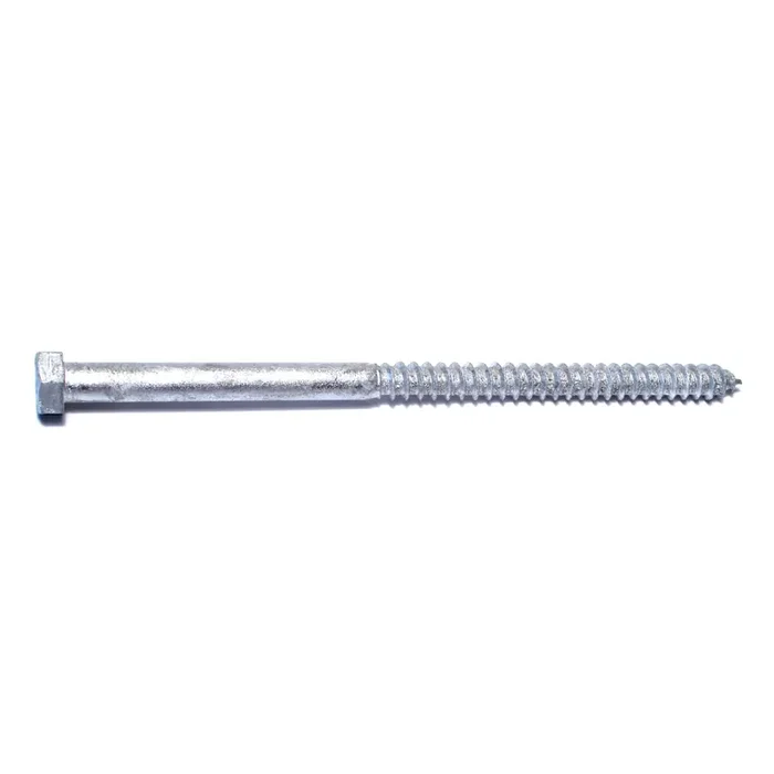3/8″ x 7″ Hot Dip Galvanized Steel Hex Head Lag Screws
