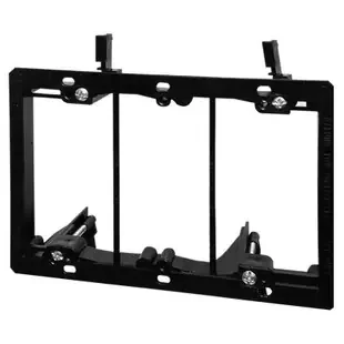 3-Gang Low Voltage Mounting Bracket for Old Work Construction