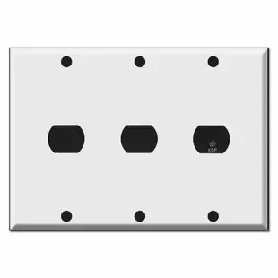 3-Gang Triple Despard Light Switch Cover Plates
