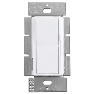 3-Speed Ceiling Fan Switch Controller Single Pole or 3-Way – White