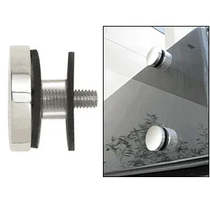 316 Polished Stainless 2″ RSOB Replacement Standoff Flat Cap Assembly – C.R. Laurence