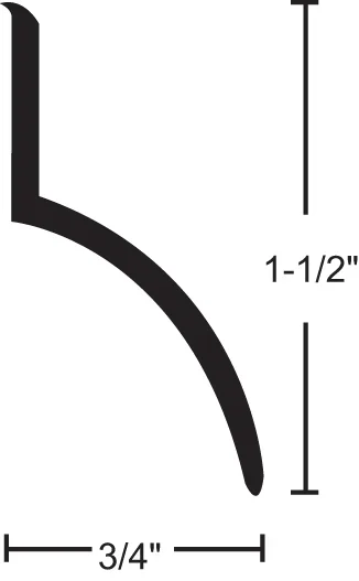 36″ DKB-finish Aluminum Drip Strip by NGP – Weatherproofing Solution