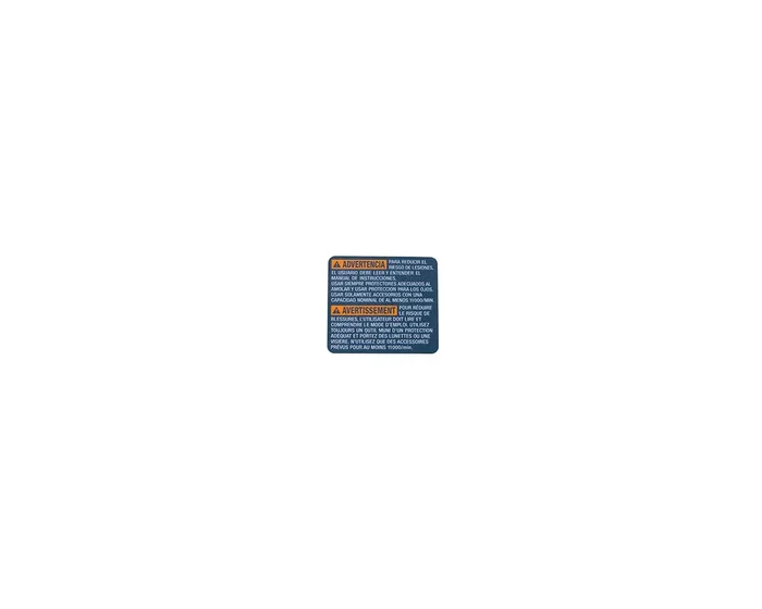 3601119229 Warning Plate – Bosch
