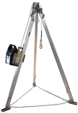 3M DBI-SALA Advanced 7 ft Aluminum Tripod with Salalift II 90 ftWinch – 8300032