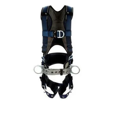 3M DBI-SALA ExoFit Plus Comfort Construction Style Positioning/Climbing Harness 1140084 – X-Small – Blue