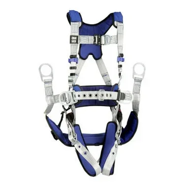 3M DBI-SALA ExoFit X100Comfort Construction Climbing/Positioning Safety Harness – X-Large – 1401143