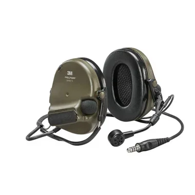 3M PELTOR ComTac VI NIB Headset – Single DL – Green – Backband – 915 MHz – MT20H682BB-47N GNS