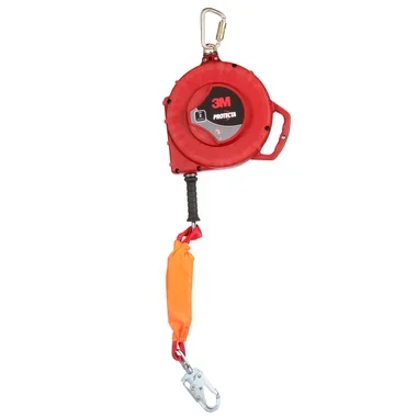 3M Protecta Edge Self-Retracting Lifeline – Galvanized Cable – Steel Swivel Snap Hook – 66ft. – Class 2 – ANSI – 3590049