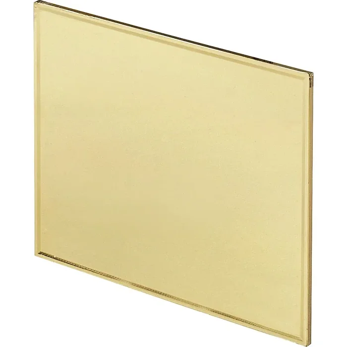 4-1/2″ x 5-1/4″ Gold Coated Hardened Glass Passive Lens Filter Plates