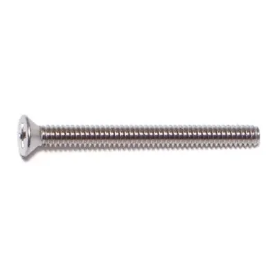 4-40 x 1-1/4″ 18-8 Stainless Steel Coarse Thread Phillips Flat Head Machine Screws