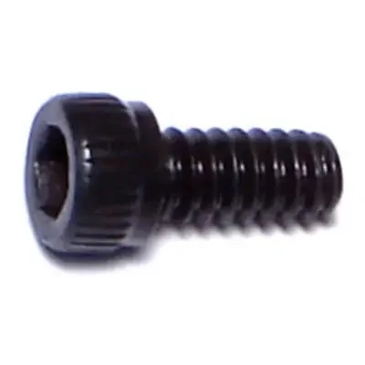 4-40 x 1/4″ Plain Steel Coarse Thread Socket Cap Screws