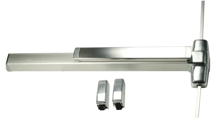 4′ Fire Rated Surface Vertical Rod Exit Device – Von Duprin 626 Satin Chrome Finish