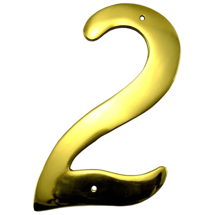 4″ – “2” Thin House Numbers