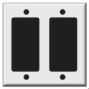 4″ x 4″ Small 2 Decora Rocker Wall Plates