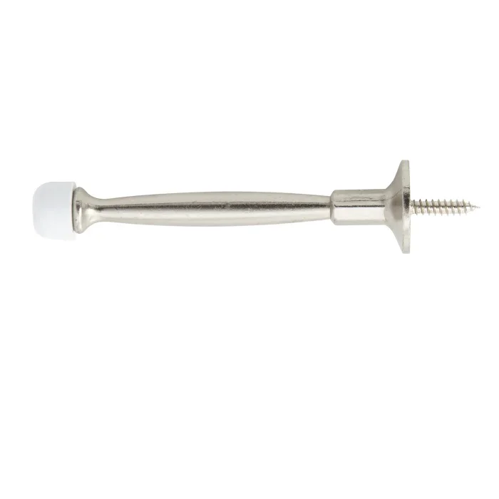 4 Die-Cast Door Stop – Satin Nickel by BHP