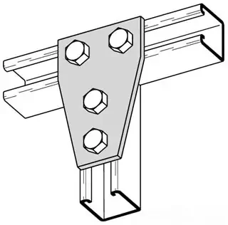 4-Hole T-gussett