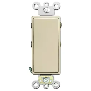 4-Way Decora Electrical Rocker Switch Leviton 20A – Ivory