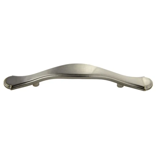 5-1/4″ Deco Cabinet Pull – Satin Nickel Finish by Crown Cabinet Hardware