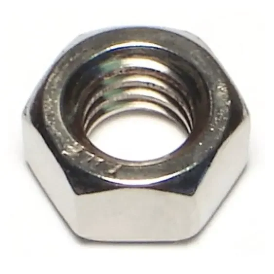 5/16″-18 18-8 Stainless Steel Coarse Thread Hex Nuts