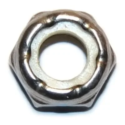 5/16″-18 18-8 Stainless Steel Coarse Thread Thin Pattern Lock Nuts