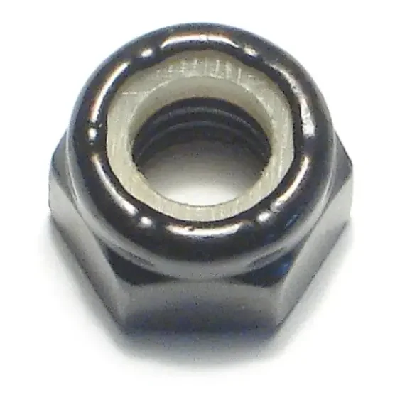 5/16″-18 Black Oxide Steel Coarse Thread Nylon Insert Lock Nuts