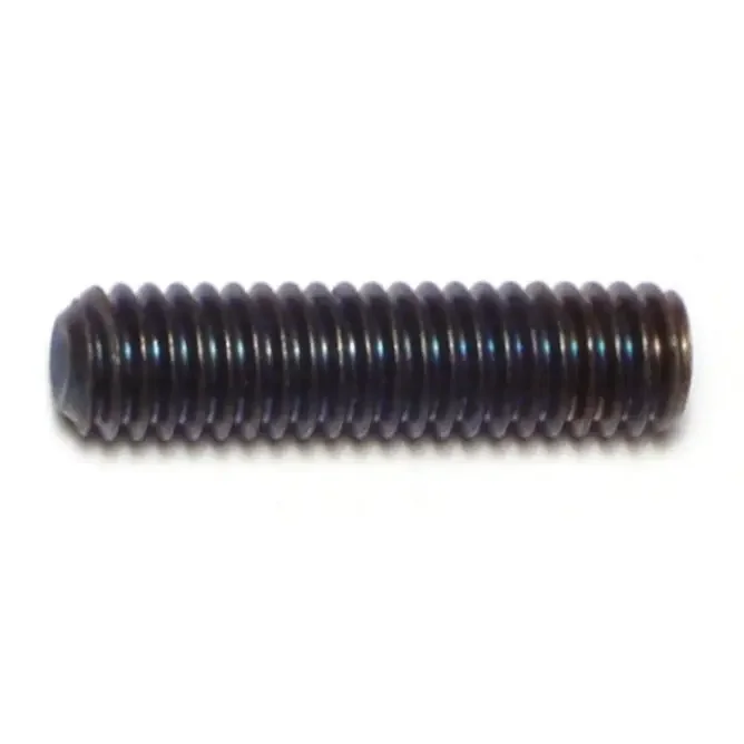 5/16″-18 x 1-1/4″ Steel Coarse Thread Hex Socket Headless Set Screws