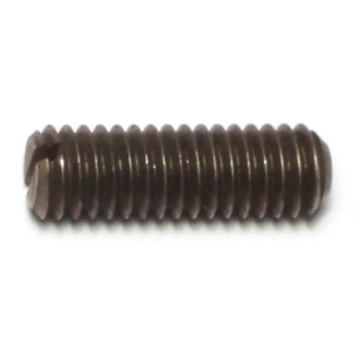 5/16″-18 x 1″ Steel Coarse Thread Slotted Headless Set Screws