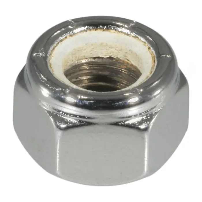 5/16″-24 Chrome Plated Steel Fine Thread Nylon Insert Lock Nuts