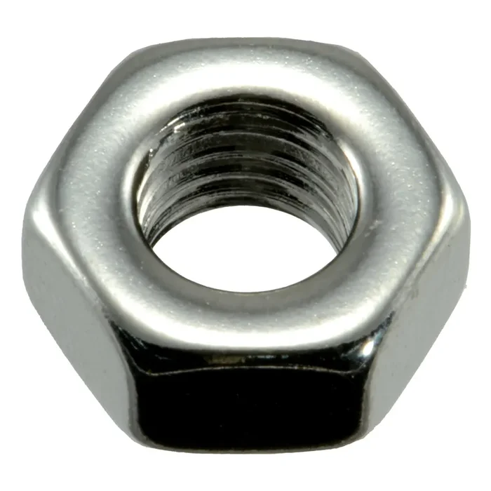 5/16″-24 Polished 18-8 Stainless Steel Grade 5 Fine Thread Hex Nuts