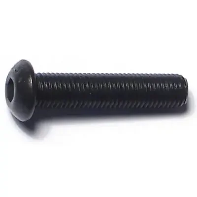 5/16″-24 x 1-1/2″ Plain Steel Fine Thread Button Head Socket Cap Screws